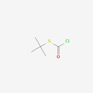 molecular formula C5H9ClOS B077048 S-tert-Butyl chlorothioformate CAS No. 13889-95-7