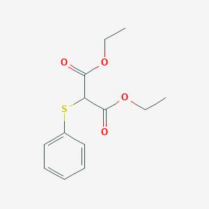 B077059 Diethyl(phenylsulfanyl)propanedioate CAS No. 14064-08-5