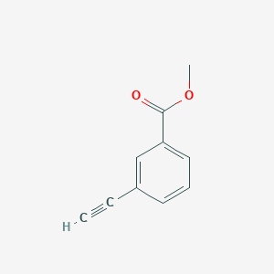 molecular formula C10H8O2 B077062 Methyl 3-ethynylbenzoate CAS No. 10602-06-9