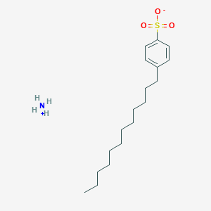 Benzenesulfonic acid, 4-dodecyl-, ammonium salt