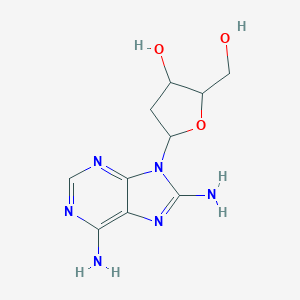 molecular formula C10H14N6O3 B077079 8-Amino-2'-deoxyadenosine CAS No. 13389-09-8