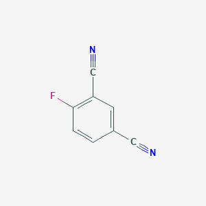 molecular formula C8H3FN2 B077080 4-Fluoroisophthalonitrile CAS No. 13519-90-9