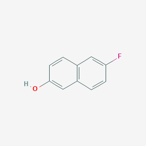 molecular formula C10H7FO B077081 6-氟萘-2-醇 CAS No. 13101-83-2
