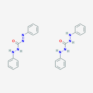 molecular formula C26H26N8O2 B077084 s-二苯卡巴肼 CAS No. 10329-15-4