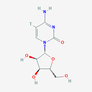 molecular formula C9H13N3O5 B077100 Cytidine-5-t (8CI,9CI) CAS No. 14419-78-4