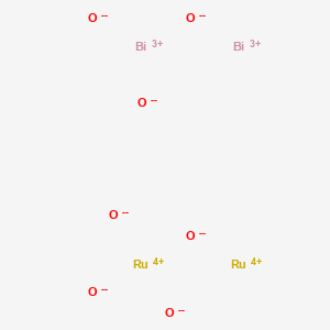 molecular formula Bi2O7Ru2 B077113 Dibismuth diruthenium heptaoxide CAS No. 12506-18-2
