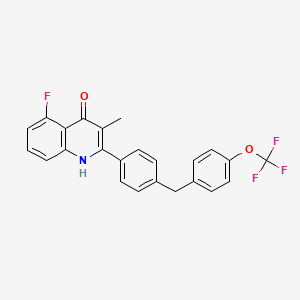 molecular formula C24H17F4NO2 B7712563 RYL-552 