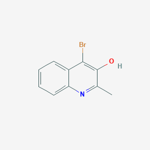 molecular formula C10H8BrNO B077140 4-Bromo-2-methylquinolin-3-ol CAS No. 13235-12-6