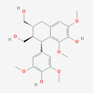 molecular formula C22H28O8 B077141 (+)-Lyoniresinol CAS No. 14464-90-5