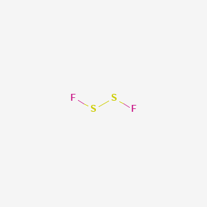 molecular formula F2S2 B077142 Difluorodisulfane CAS No. 13709-35-8