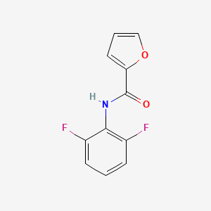 molecular formula C11H7F2NO2 B7714599 N-(2,6-difluorophenyl)furan-2-carboxamide 