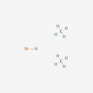 molecular formula C2H9Br B077157 Chromium boride (Cr2B) CAS No. 12006-80-3