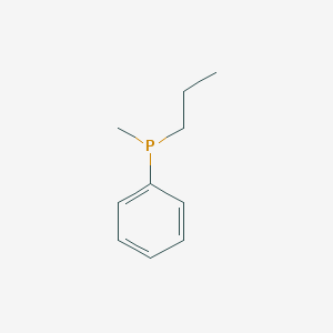 molecular formula C10H15P B077159 Methyl-phenyl-propylphosphane CAS No. 13153-89-4