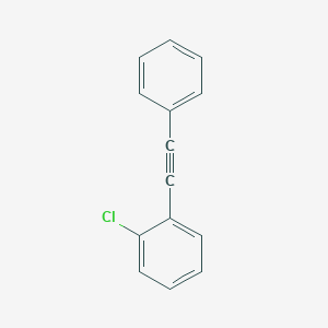 molecular formula C14H9Cl B077164 1-chloro-2-(2-phenylethynyl)benzene CAS No. 10271-57-5