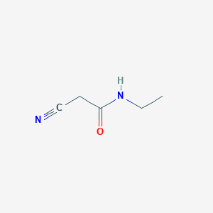 molecular formula C5H8N2O B077165 2-Cyano-n-ethylacetamide CAS No. 15029-36-4