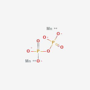 molecular formula Mn2O7P2 B077166 Dimanganese diphosphate CAS No. 13446-44-1