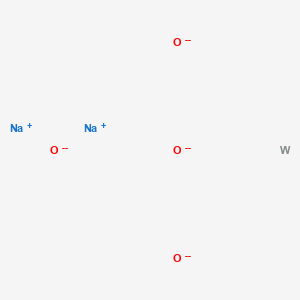 molecular formula NaOW B077191 Disodium;oxygen(2-);tungsten CAS No. 11120-01-7