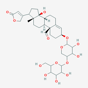 molecular formula C34H48O14 B077195 Hyrcanoside CAS No. 15001-93-1