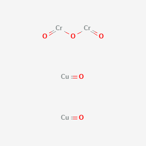 molecular formula Cr2Cu2O5 B077196 铬酸铜（Cu2Cr2O5） CAS No. 12053-18-8
