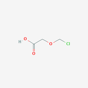 molecular formula C3H5ClO3 B077197 Chloromethoxyacetic acid CAS No. 13887-55-3
