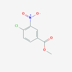 molecular formula C8H6ClNO4 B077201 Methyl 4-chloro-3-nitrobenzoate CAS No. 14719-83-6