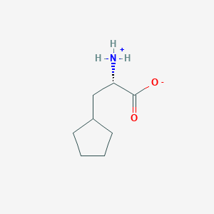 (2S)-2-azaniumyl-3-cyclopentylpropanoate