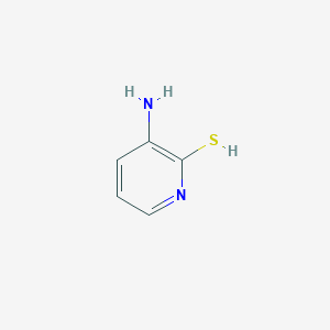 molecular formula C5H6N2S B7721196 3-aminopyridine-2-thiol 