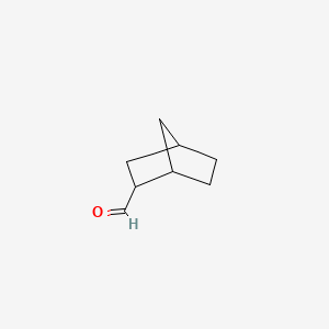 molecular formula C8H12O B7721204 Bicyclo[2.2.1]heptane-2-carbaldehyde CAS No. 3574-54-7