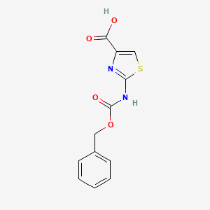 molecular formula C12H10N2O4S B7721263 2-Cbz-aminothiazole-4-carboxylic acid CAS No. 885953-56-0