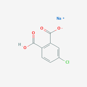 molecular formula C8H4ClNaO4 B7721291 CID 91992 