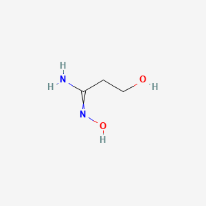 N',3-dihydroxypropanimidamide