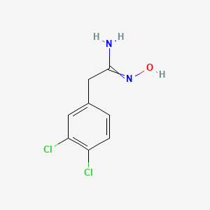 2-(3,4-dichlorophenyl)-N'-hydroxyethanimidamide