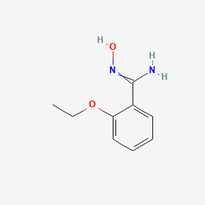 molecular formula C9H12N2O2 B7721351 2-ethoxy-N-hydroxybenzamidine 
