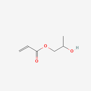 molecular formula C6H10O3<br>CH2=CHCOOCH2CH(CH3)OH<br>C6H10O3 B7721394 2-Hydroxypropyl acrylate CAS No. 32029-53-1