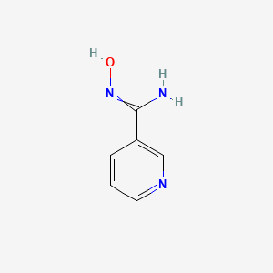 molecular formula C6H7N3O B7721421 N'-hydroxypyridine-3-carboximidamide 