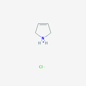 2,5-dihydro-1H-pyrrol-1-ium;chloride