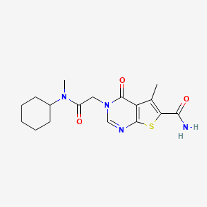 molecular formula C17H22N4O3S B7721956 MFCD07394971 
