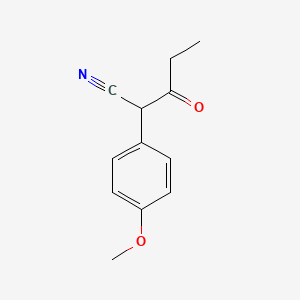 2-(4-Methoxy-phenyl)-3-oxo-pentanenitrile