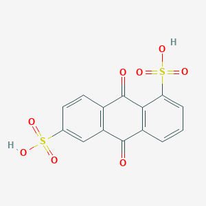9,10-Dihydro-9,10-dioxoanthracene-1,6-disulphonic acid