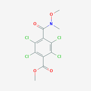 Methyl 2,3,5,6-tetrachloro-N-methoxy-N-methylterephthalamate