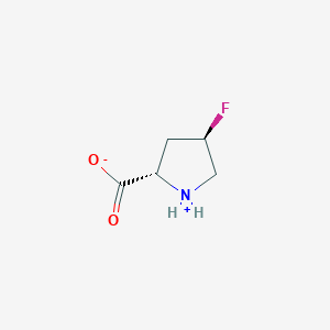 molecular formula C5H8FNO2 B7722503 trans-4-Fluoroproline 
