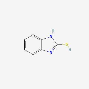molecular formula C7H6N2S B7722648 1H-benzimidazole-2-thiol 
