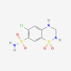 molecular formula C7H8ClN3O4S2 B7722813 Hydrochlorothiazide CAS No. 8049-49-8