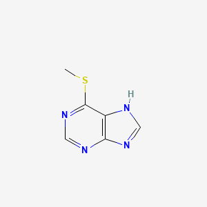 molecular formula C6H6N4S B7722819 6-(Methylthio)purine CAS No. 133762-85-3