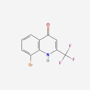 8-Bromo-4-hydroxy-2-(trifluoromethyl)quinoline