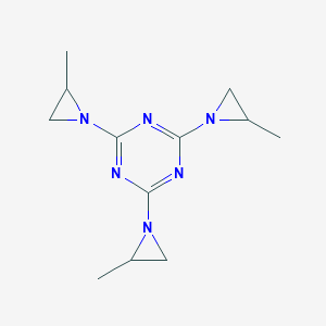 1,3,5-Triazine, 2,4,6-tris(2-methyl-1-aziridinyl)-