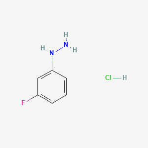 molecular formula C6H8ClFN2 B7723255 3-Fluorophenylhydrazine hydrochloride CAS No. 50702-51-7
