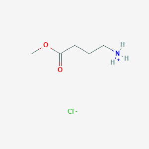molecular formula C5H12ClNO2 B7723431 4-Methoxy-4-oxobutan-1-aminium chloride 