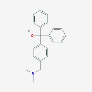 molecular formula C22H23NO B077235 {4-[(Dimethylamino)methyl]phenyl}(diphenyl)methanol CAS No. 13991-00-9