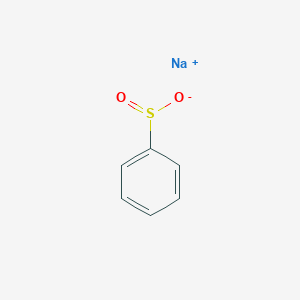 molecular formula C6H5NaO2S B7723535 sodium;benzenesulfinate 